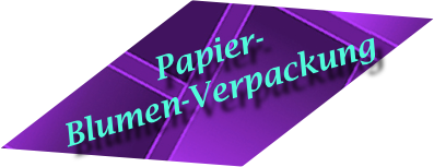 Papier-Blumen-Verpackung